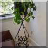 D03. Wrought iron plant stand. 